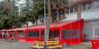 Şeffaf Cafe Brandası